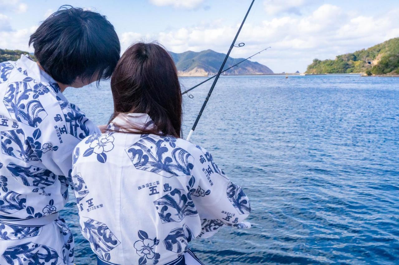 Villa Miyako 源泉かけ流し客室温泉ヴィラ みやこ別邸 Goto Exteriör bild